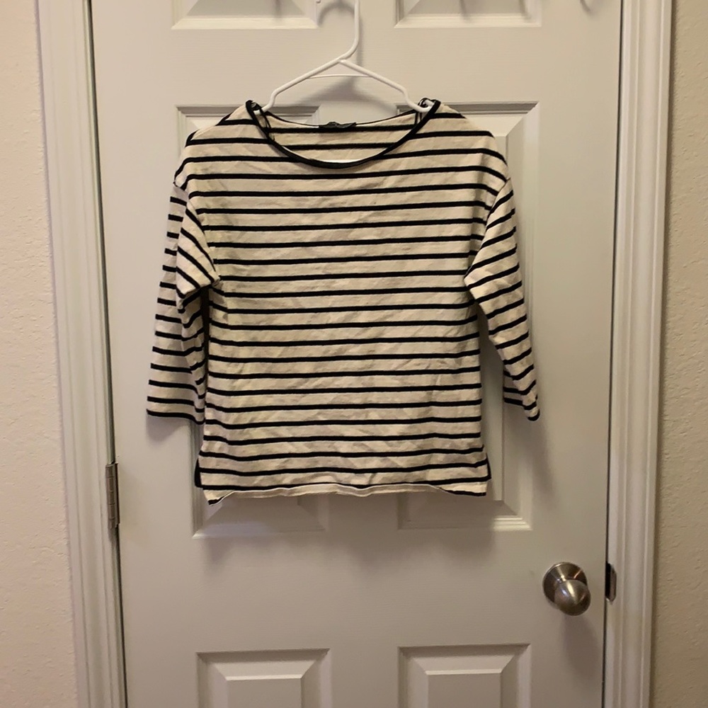 Zara striped top